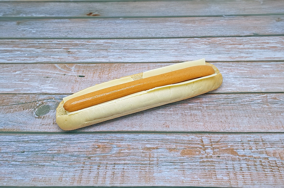 Hot Dog Käse